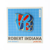 ROBERT INDIANA Love Pin - Enamel