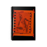 90S VINTAGE GAY PORN TRANSPARENCY Spiral Notebook - Ruled Line