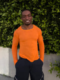 Eckhaus Latta Base Long-sleeve TANGERINE