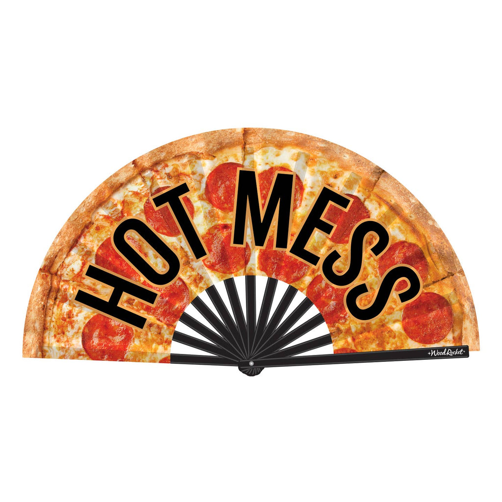 Hot Mess Hand Fan