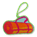 Yoga Mat Needlepoint Ornament