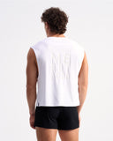 TEAMM8 Strike Muscle Tank - White