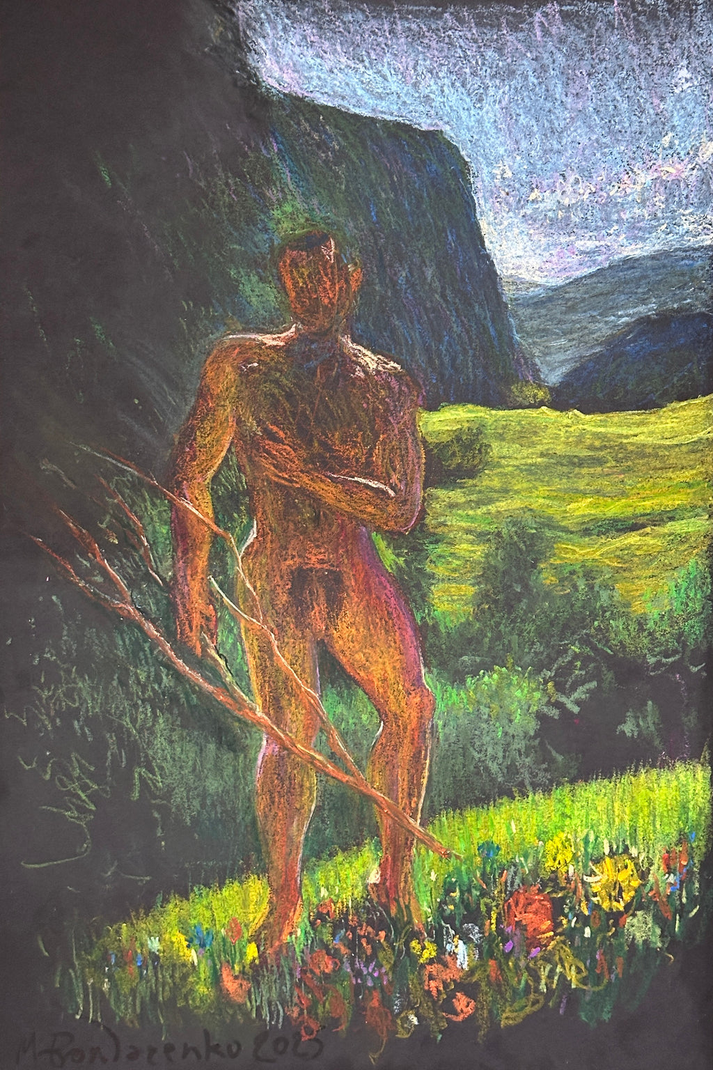 Maxim Bondarenko, Seeking Woods to Make a Fire, 2025