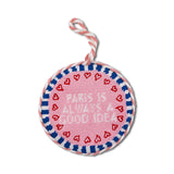 Paris Needlepoint Ornament