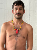 Walter Van Beirendonck Daisy Necklace Orange