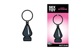 Gray Butt Plug Keychain