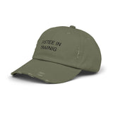 FISTEE IN TRAINING Distressed Cap in 6 colors