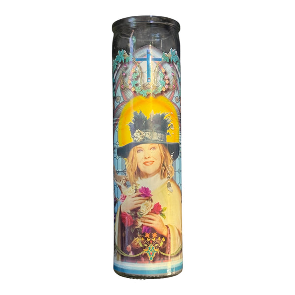 Moira Rose / Catherine O'Hara Celebrity Prayer Candle - Scratched surface / Damaged (Copy)