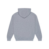 GYMNASIUM THE BODY WORK HOODED SWEATSHIRT LIGHT HEATHER GREY