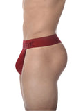 Menagerie Intimates Band Thong Red Rose