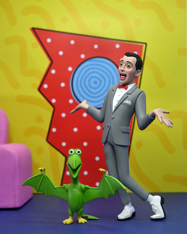 PEE-WEE PLAYHOUSE PEE-WEE HERMAN AND PTERRI ACTION FIGURE