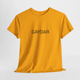 GAYDAR TEE BY CULTUREEDIT AVAILABLE IN 13 COLORS