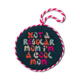 Cool Mom Needlepoint Ornament