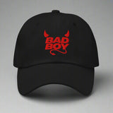 Bad Boy Dad Hat by YES HOMO - Black