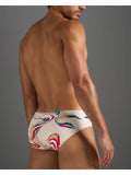 TEAMM8 Resort Wide Cut Swim Brief - Sand