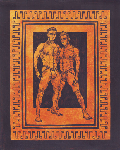 Court Watson, Two Greeks, One Shy, 2024