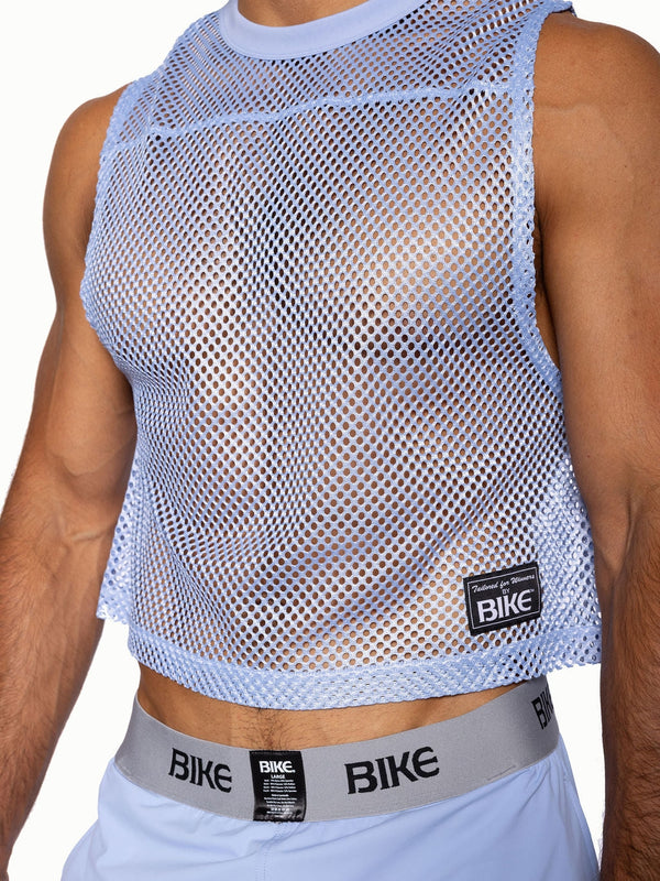BIKE Short Sleeveless Practice Jersey - Ice Blue