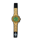 PEACE WATCH BRACELET by Walter Van Beirendonck
