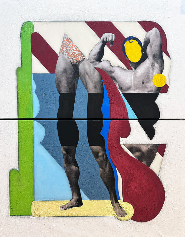 Mike Fernandez,  Arnie, 2025 (diptych)