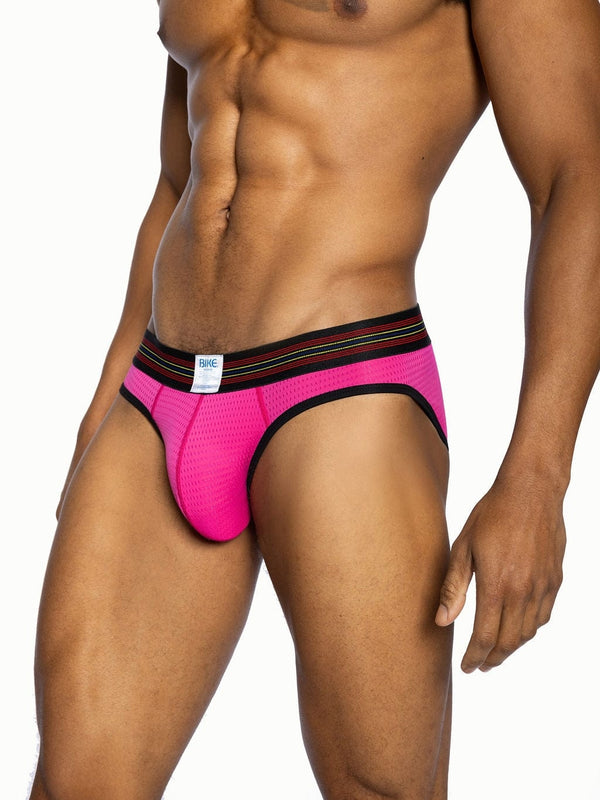 BIKE Mesh Brief - Pink