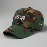 Let's F*Ck Dad Hat by YES HOMO - Green Camo