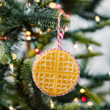 Waffle Needlepoint Ornament