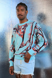 TOM OF FINLAND x WE ARE SPASTOR SWEATER BLUE
