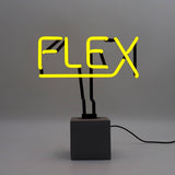 Neon 'flex' Sign