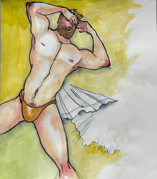 JASON DUFFY, RECLINING, 2023