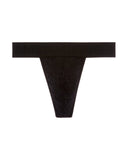 Menagerie Intimates Band Thong Black Rose