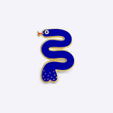 Trouser Snake enamel pin by Dicks Don't Lie