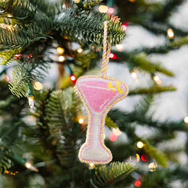 Cosmopolitan Needlepoint Ornament
