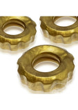 Hunkyjunk HUJ Cockrings (3 Pack) - Bronze Metal