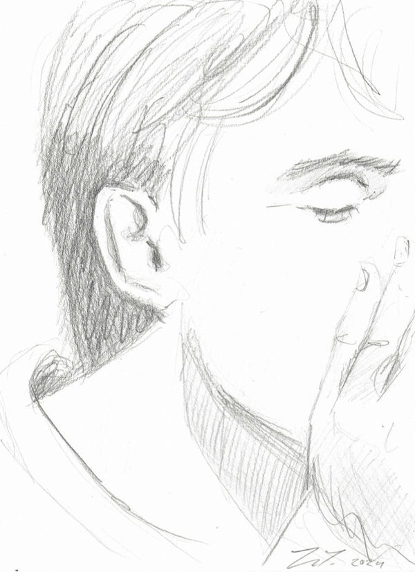 JWAN YOSEF, FLOOR LICKER DRAWING XVIII