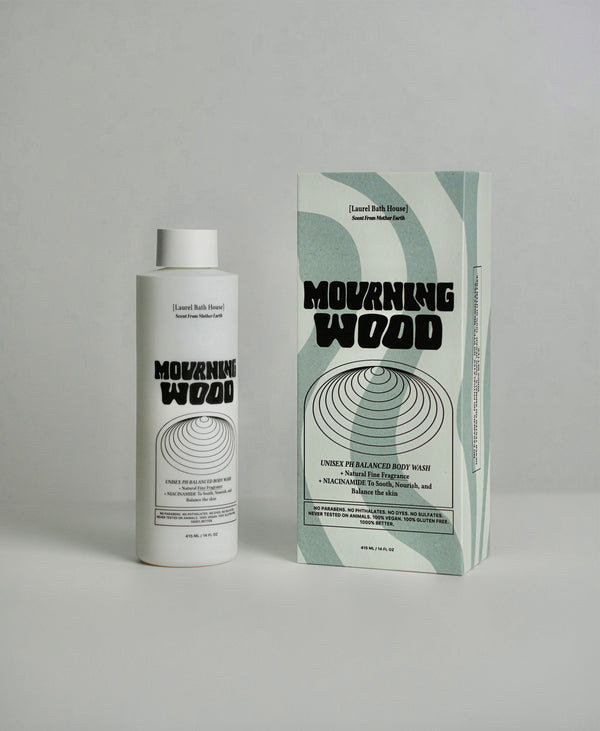 Mourning Wood body wash BY LAUREL BATH HOUSE