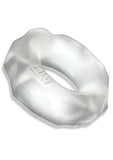 Hunkyjunk Fractal Tactile Cockring - Clear Ice