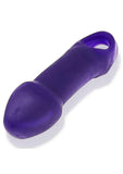 Hunkyjunk Double Thruster Double Penetrator Sling - Plum Ice Purple