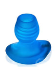 Oxballs Glowhole Hollow Buttplug with LED Insert - SMALL - Blue Morph