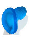 Oxballs Glowhole Hollow Buttplug with LED Insert - Large - Blue Morph