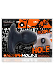 Oxballs Morphhole Gaper Plug Black Ice - LARGE