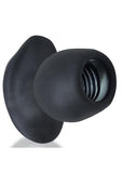 Oxballs Morphhole Gaper Plug Black Ice - LARGE