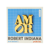 ROBERT INDIANA Amor Pin - Gold