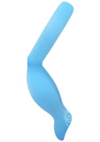 Rock Solid Dual Enhancer Glow in the Dark Silicone Ring - Blue