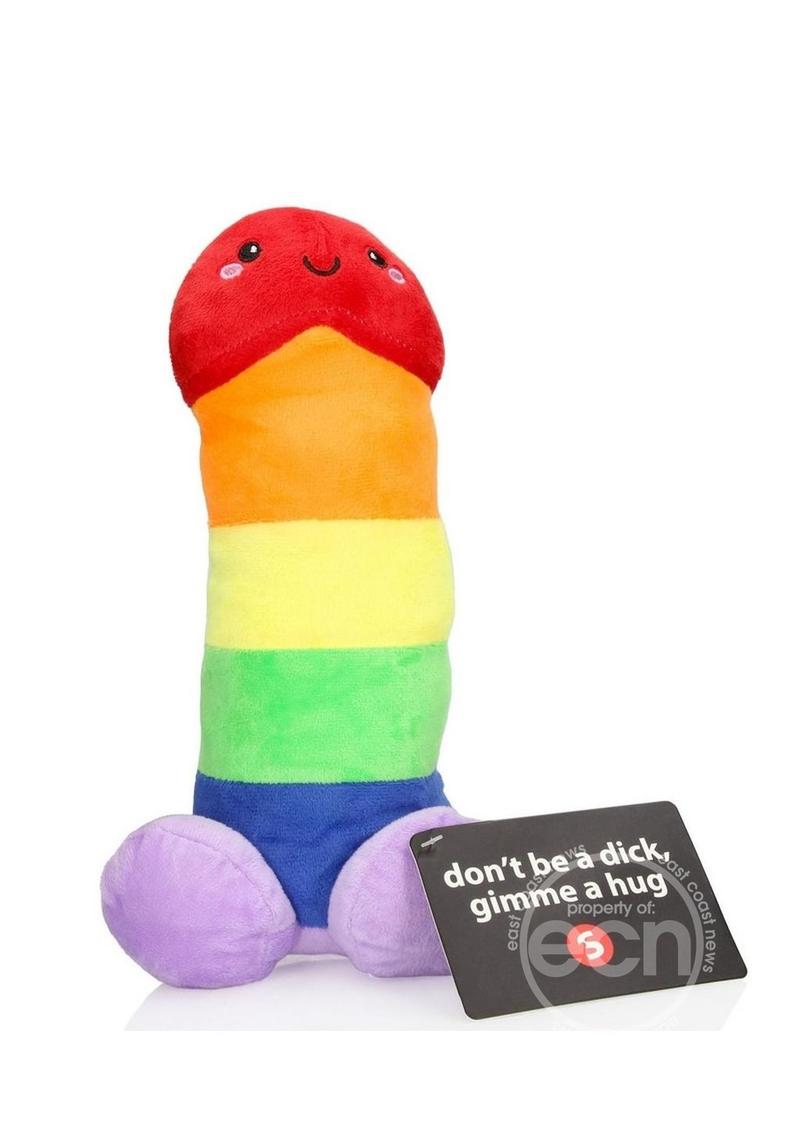 SHOTS PENIS STUFFY 12in - MULTICOLOR