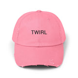 TWIRL Distressed Cap in 6 colors