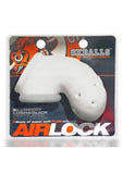 Oxballs Airlock Air-Lite Vented Silicone Chastity - White Ice