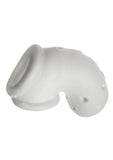 Oxballs Airlock Air-Lite Vented Silicone Chastity - White Ice