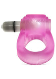 Oxballs Glowdick Silicone Cockring with LED - Pink Ice