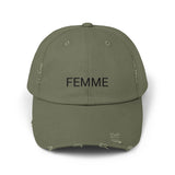 FEMME Distressed Cap in 6 colors