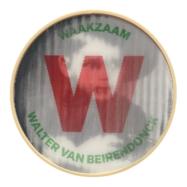 Glitch Lenticular Button by Walter Van Beirendonck